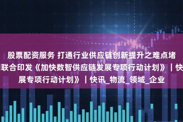 股票配资服务 打通行业供应链创新提升之难点堵点，商务部等8部门联合印发《加快数智供应链发展专项行动计划》｜快讯_物流_领域_企业